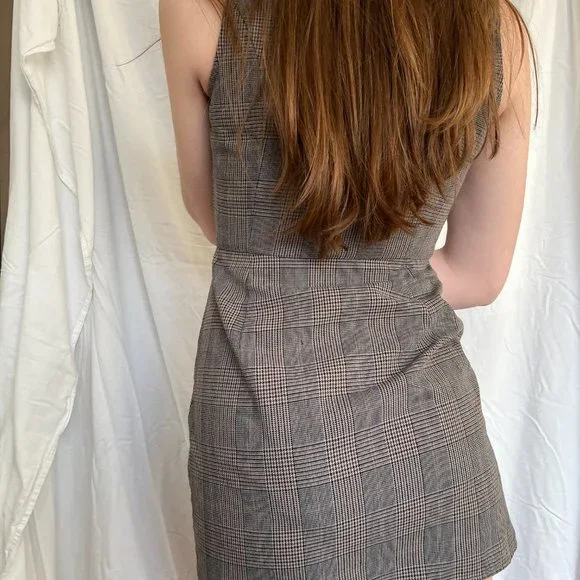 OBEY dress, xs, black and brown - Picture 2 of 3